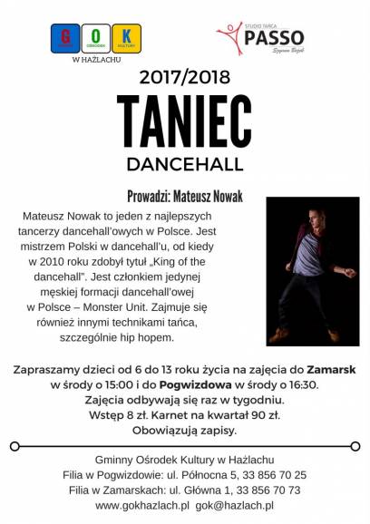Zajęcia TANIEC DANCEHALL